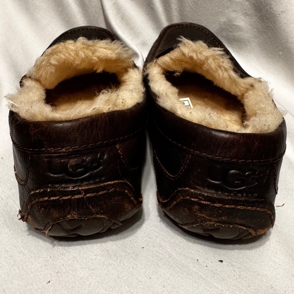 UGG Brown Leather Footwear - Picture 1 of 5